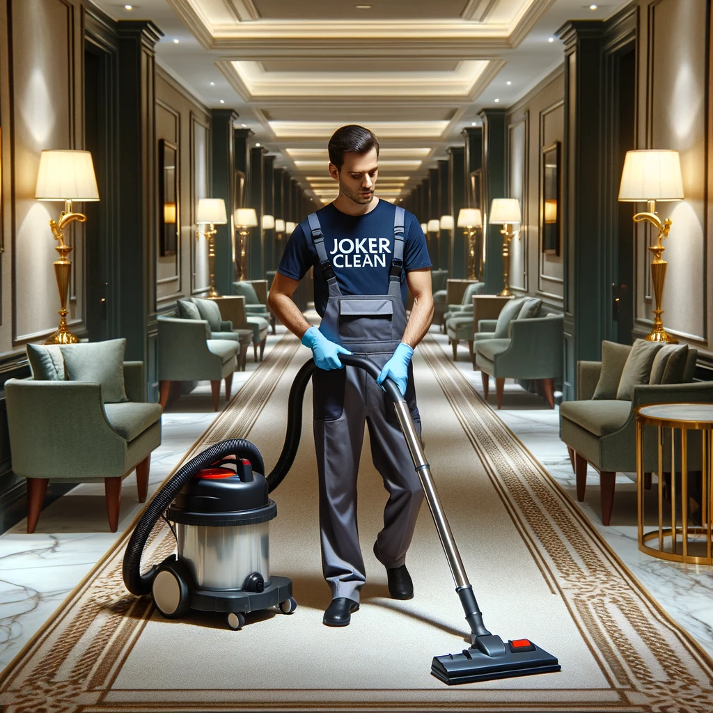 Hotelreinigung Gründliche Reinigung eines Hotelzimmers durch Joker-Clean Team in Bonn